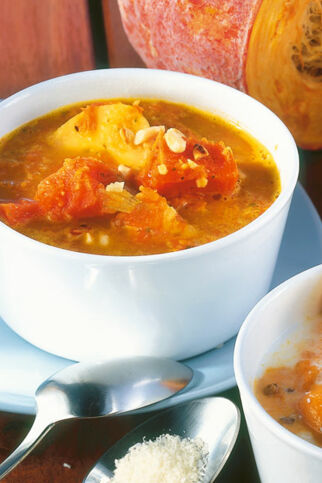 Karibische Kürbissuppe