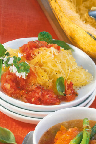 Tomatino-Spaghettikürbis Tomatino-Spaghettikürbis