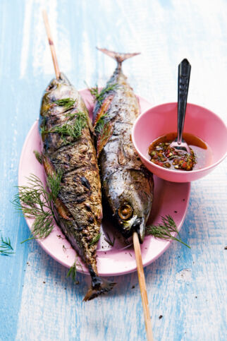 Ganzer Thunfisch vom Grill (Pla Ooh Yang) Ganzer Thunfisch vom Grill (Pla Ooh Yang)