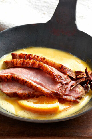 Entenbrust in Zimt-Anis-Sauce