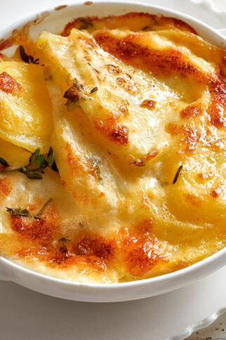 Sellerie-Kartoffel-Gratin mit Äpfeln Sellerie-Kartoffel-Gratin mit Äpfeln
