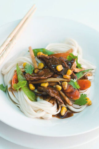 Rinderfilet auf asiatische Art