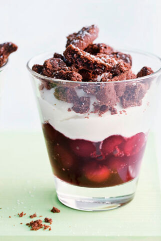 Schwarzwälder Kirschcrumble Schwarzwälder Kirschcrumble