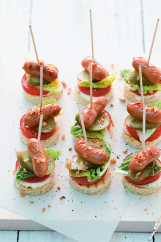 Hot-Dog-Spiesschen Hot-Dog-Spiesschen