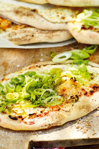 Frühlingszwiebel-Dinnete Frühlingszwiebel-Dinnete