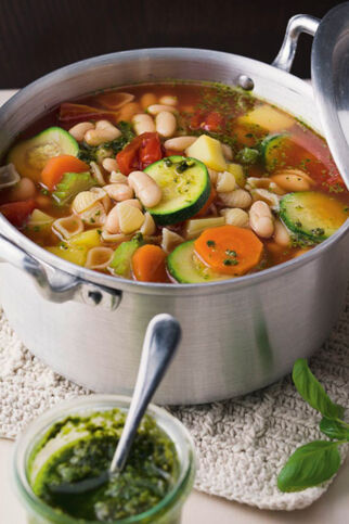 Minestrone alla genovese Minestrone alla genovese