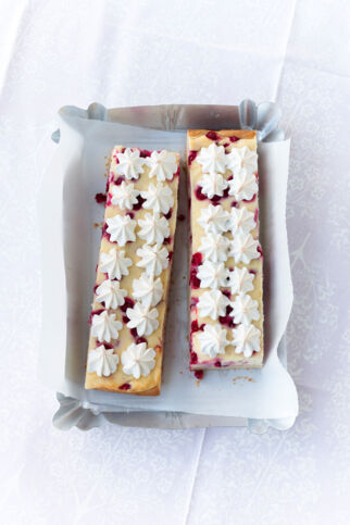 Johannisbeer-Baiser-Käsekuchen Johannisbeer-Baiser-Käsekuchen