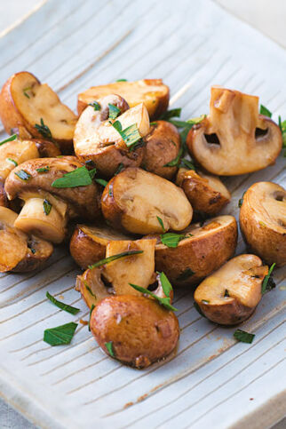 Kräuterchampignons Kräuterchampignons