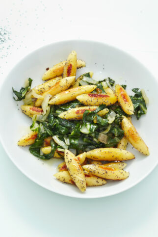 Schupfnudeln mit Mangold Schupfnudeln mit Mangold