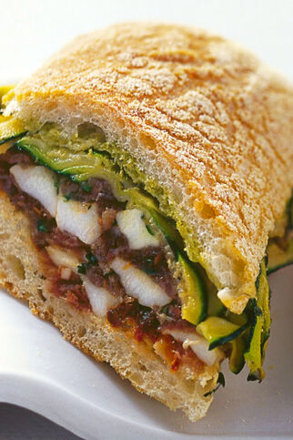 Gefüllte Panini Gefüllte Panini