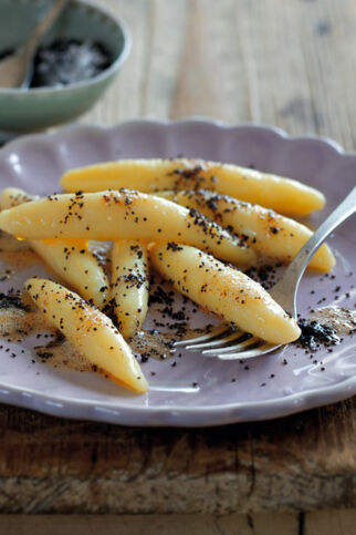 Schupfnudeln mit Mohnbutter