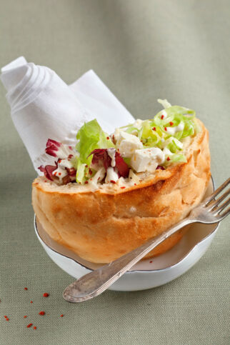 Gefüllte Pita-Brote