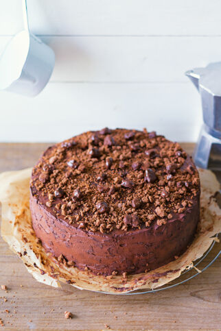 Knusper-Stracciatellatorte Knusper-Stracciatellatorte