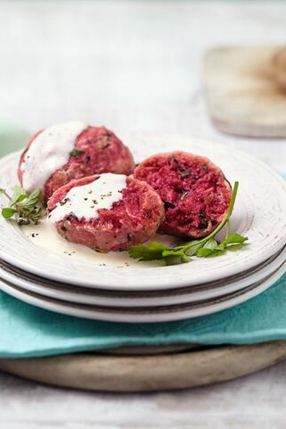 Rote-Bete-Knödel Rote-Bete-Knödel