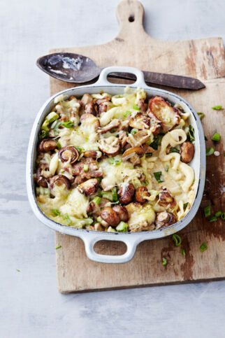 Ofengeschnetzeltes mit Spätzle Ofengeschnetzeltes mit Spätzle