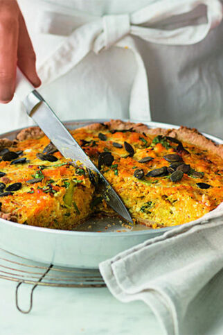 ORIENTALISCHE KÜRBISQUICHE ORIENTALISCHE KÜRBISQUICHE