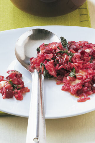 Kräuterreis mit Roten Beten Kräuterreis mit Roten Beten