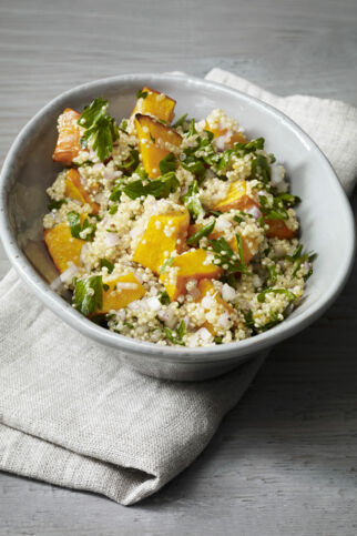 Warmer Quinoa mit Ofenkürbis Warmer Quinoa mit Ofenkürbis