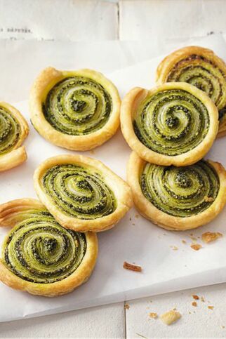 Mediterrane Teigschnecken Mediterrane Teigschnecken