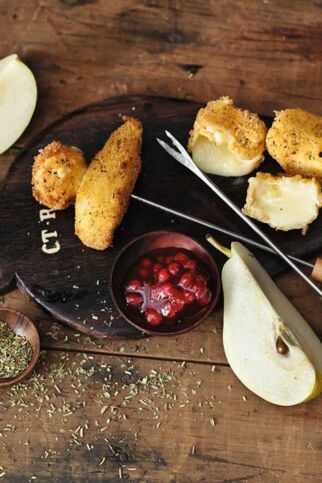 Käse-Birnen-Fondue Käse-Birnen-Fondue