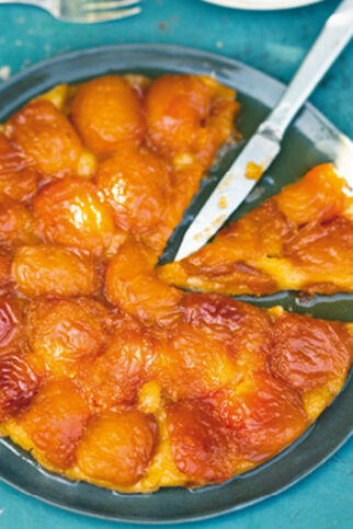 Tarte tatin aux abricots - Aprikosen-Tarte-Tatin Tarte tatin aux abricots - Aprikosen-Tarte-Tatin