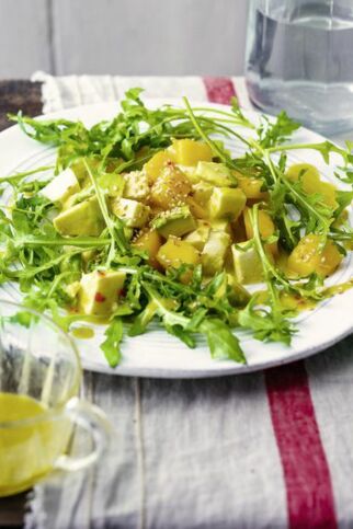 Mango-Mozzarella-Salat Mango-Mozzarella-Salat