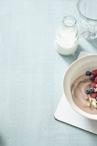 Schoko-Tonkabohnen-Quark Schoko-Tonkabohnen-Quark