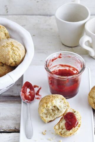 Sonntagsbrötchen mit Quark und Milchreis Sonntagsbrötchen mit Quark und Milchreis