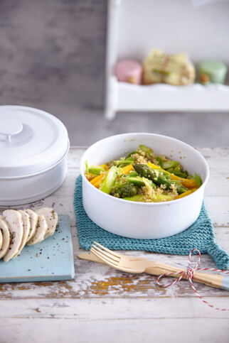 Quinoa-Salat mit Huhn Quinoa-Salat mit Huhn