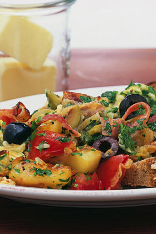 Bauernschmaus mit Oliven Bauernschmaus mit Oliven