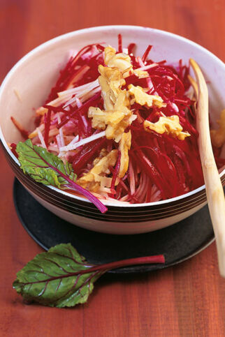 Rote-Bete-Apfel-Meerrettich-Salat Rote-Bete-Apfel-Meerrettich-Salat