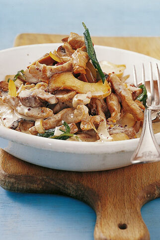 Pilz-Geschnetzeltes Pilz-Geschnetzeltes