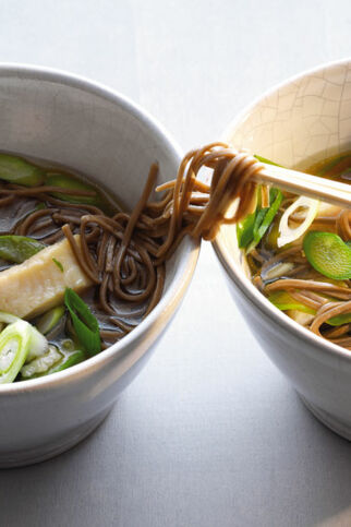 Soba-Fisch-Suppe Soba-Fisch-Suppe