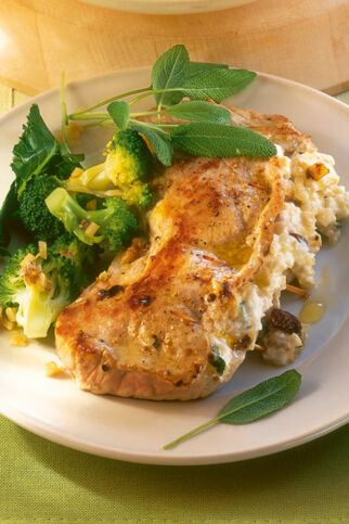 Gefüllte Schnitzel Gefüllte Schnitzel