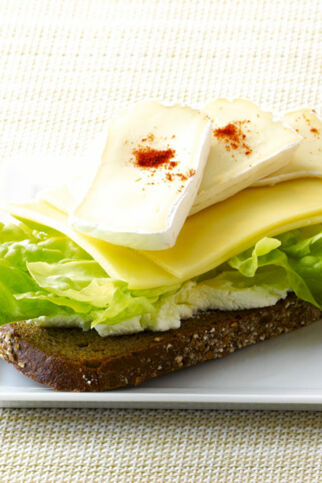 Bunte Käsebrote Bunte Käsebrote