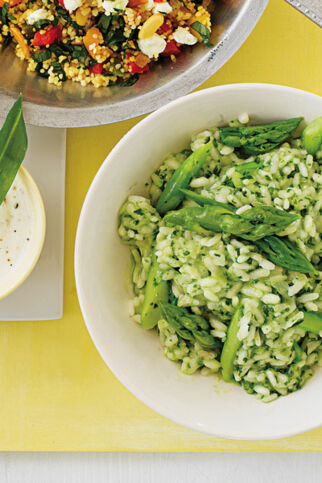 Bärlauch-Spargel-Risotto Bärlauch-Spargel-Risotto