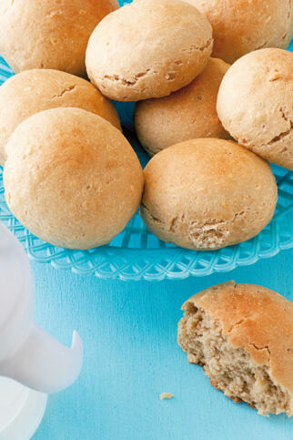 Apfel-Hafer-Brötchen