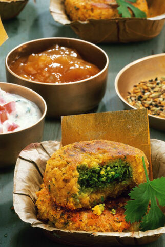 Knusprige Kartoffelplätzchen Knusprige Kartoffelplätzchen