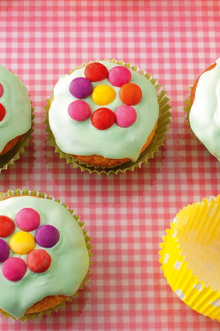 Blümchenmuffins
