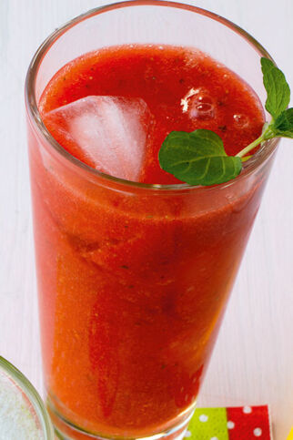 Kühler Erdbeermund Kühler Erdbeermund