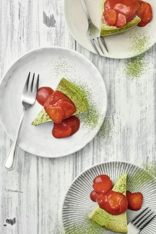 Matcha-Strawberry-Cheesecake Matcha-Strawberry-Cheesecake