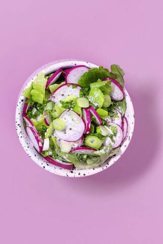 Bärlauch-Radieschen-Salat