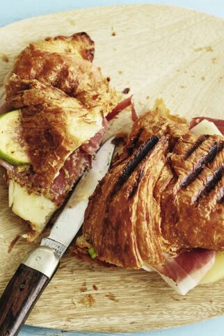 Croissants vom Grill Croissants vom Grill