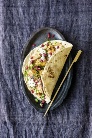 Shish Taouk mit Granatapfel Shish Taouk mit Granatapfel