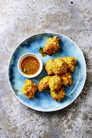 Würzige Maisküchlein Würzige Maisküchlein