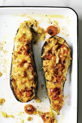 Gefüllte Auberginen Gefüllte Auberginen