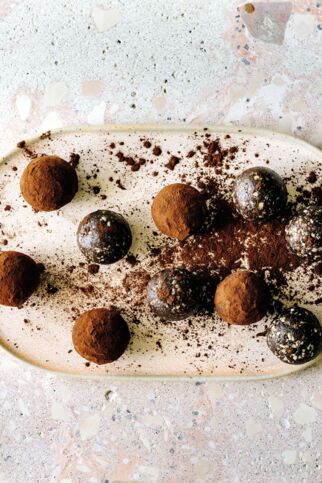 Schoko-Haselnuss-Energy-Balls Schoko-Haselnuss-Energy-Balls