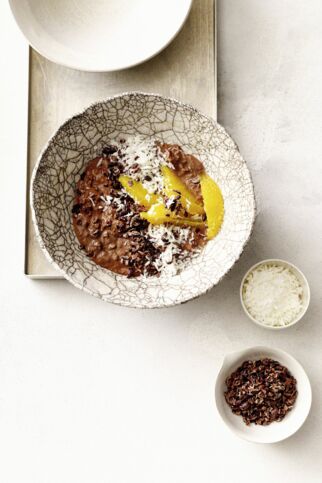 Schoko-Kokos-Porridge Schoko-Kokos-Porridge