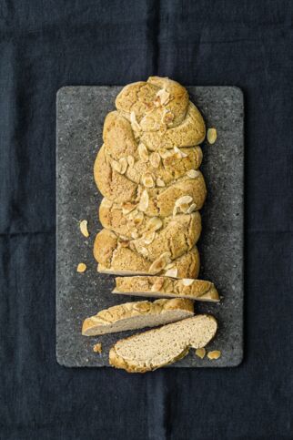 Hefezopf ohne Mehl Hefezopf ohne Mehl