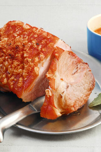 Schweinebraten mit Biersauce Schweinebraten mit Biersauce